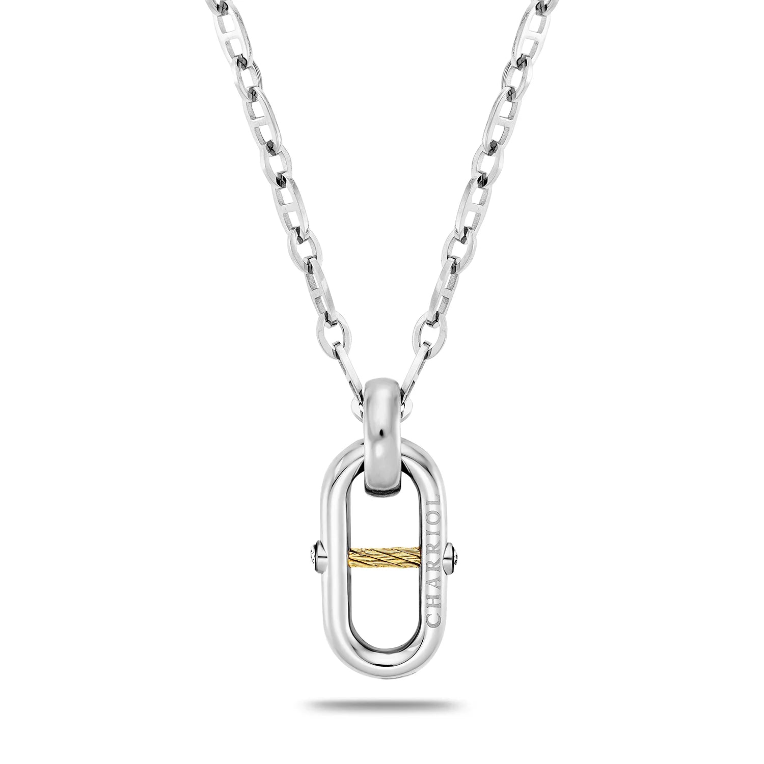 Discover St. Tropez® Mariner Link Necklace - Charriol.com