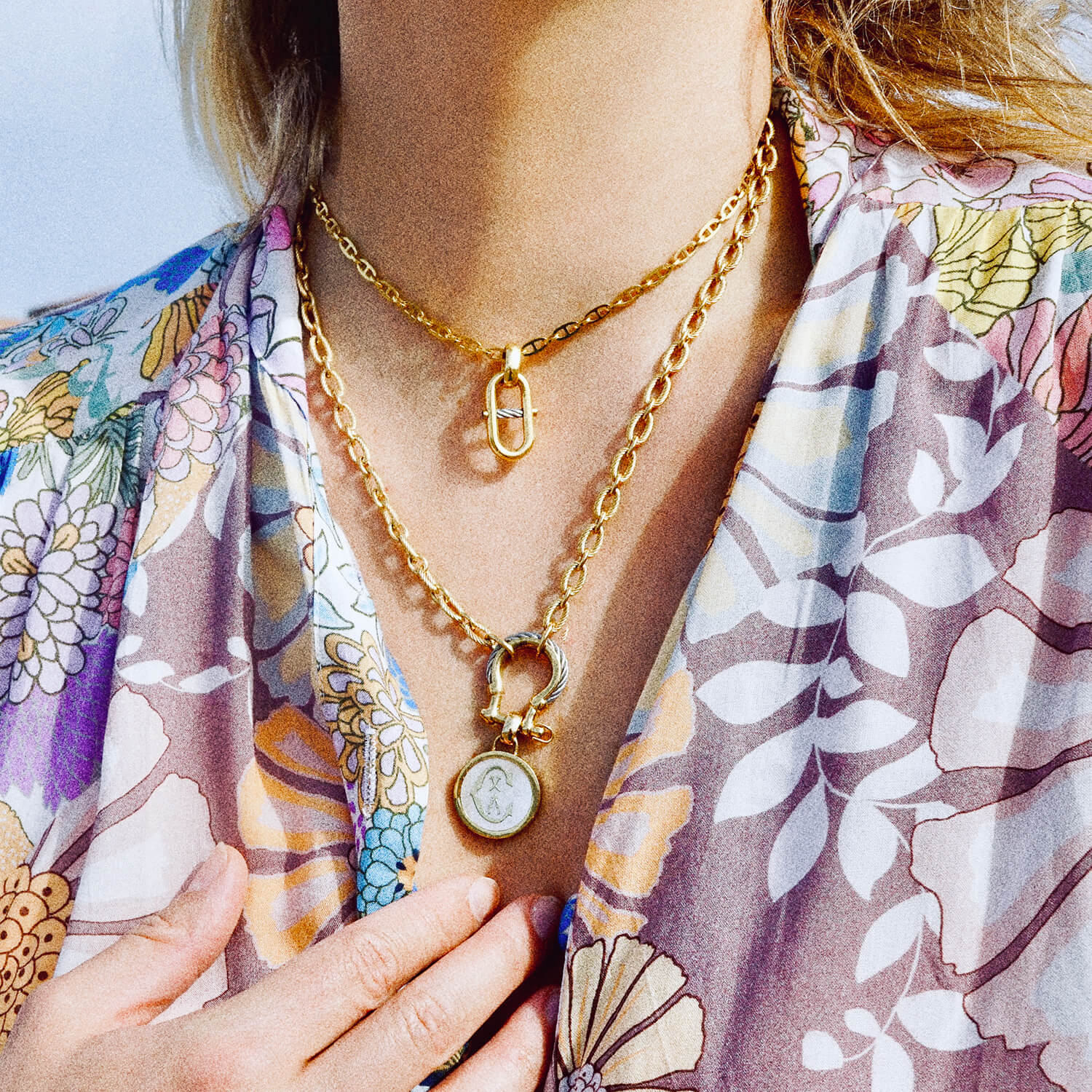 PHILIPPE CHARRIOL ハート型ネックレス PHILIPPE AUDIBERT フィリップ オーディベール Wanda perlee necklace