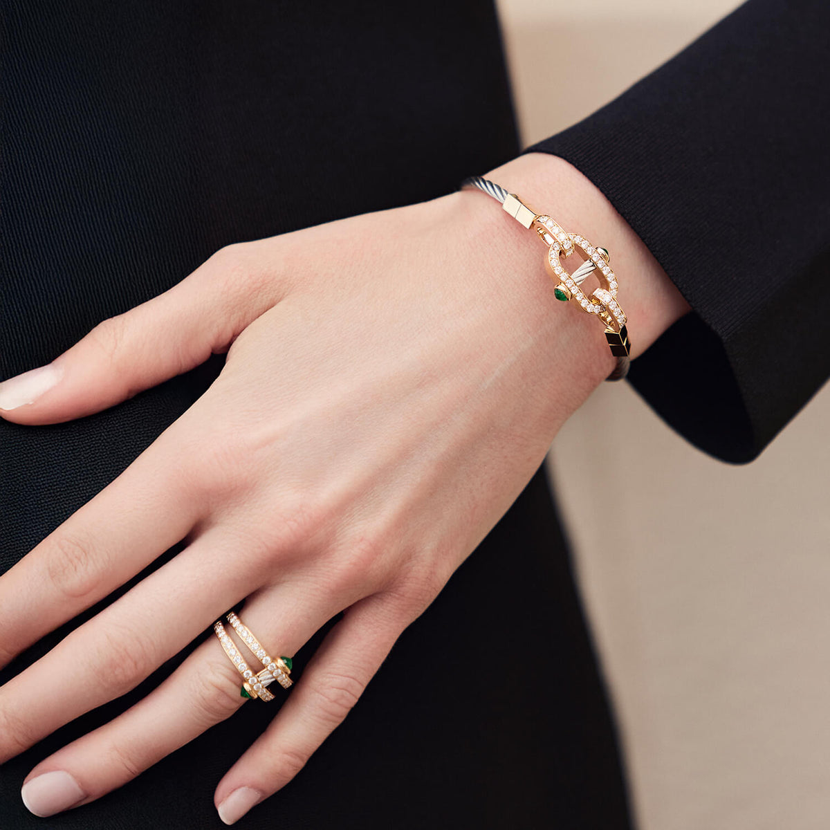 Steel_Solid gold 18KT
