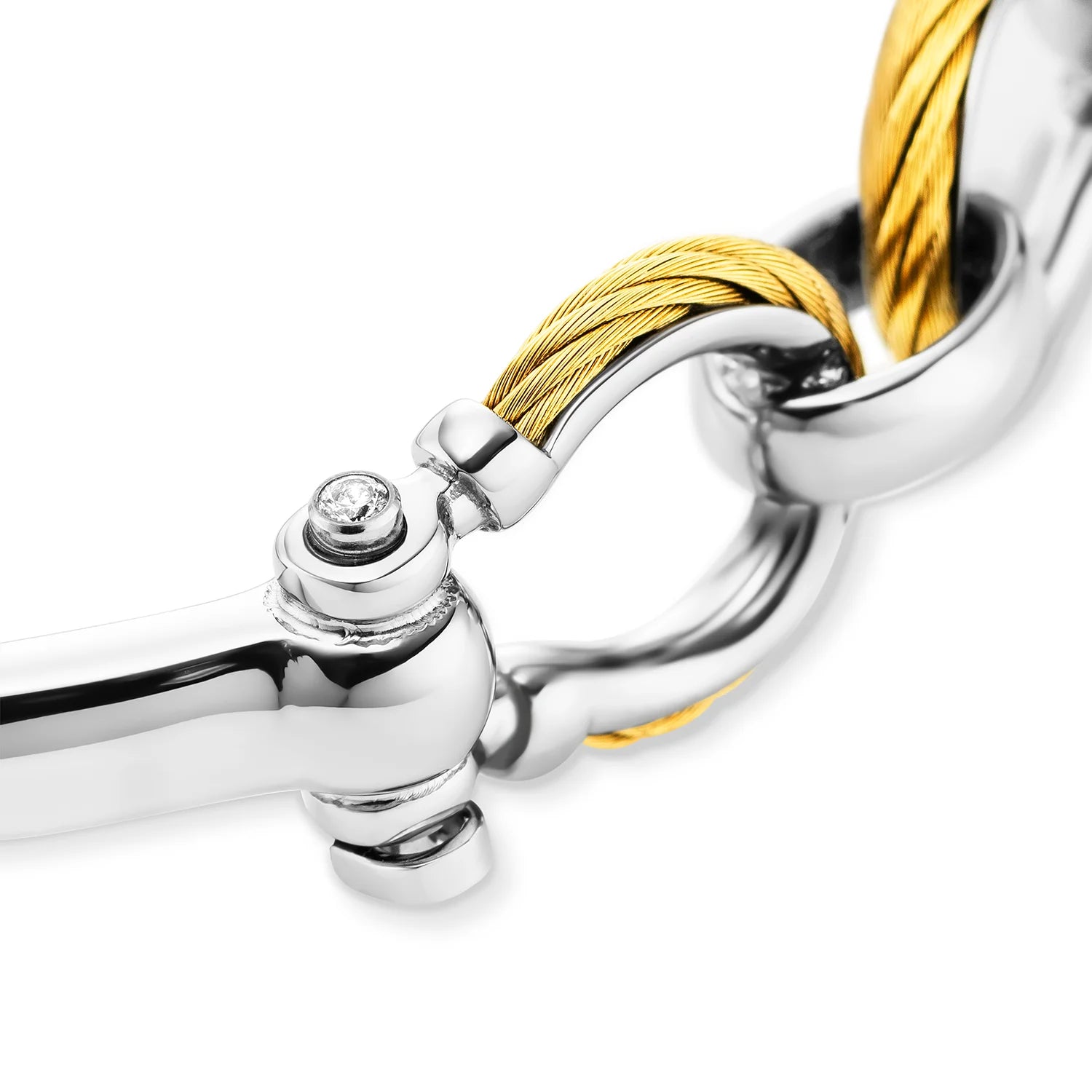 Discover St. Tropez® Mariner Shackle Bracelet - Charriol.com