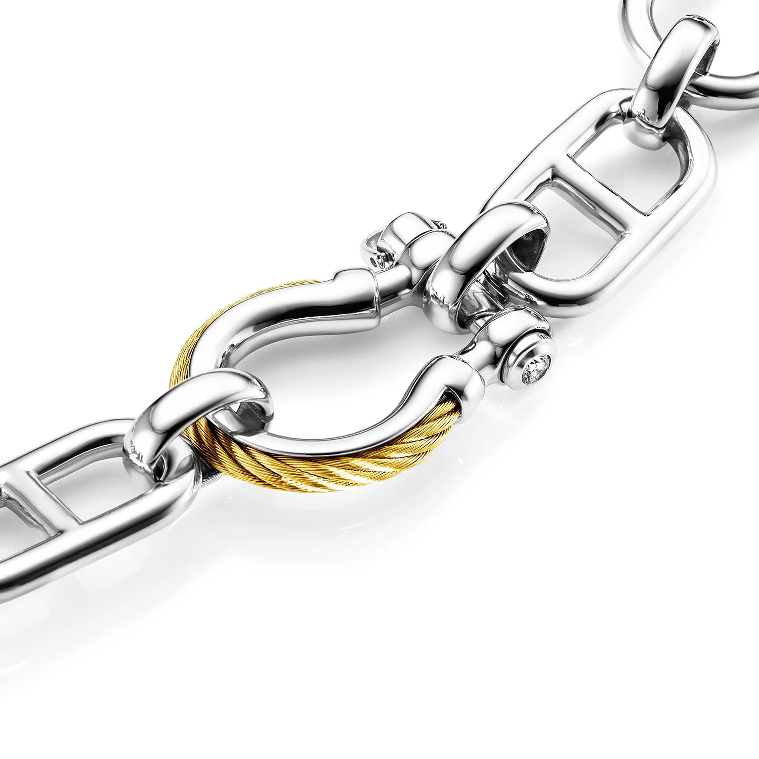 Steel_Yellow Gold_45cm to 53cm