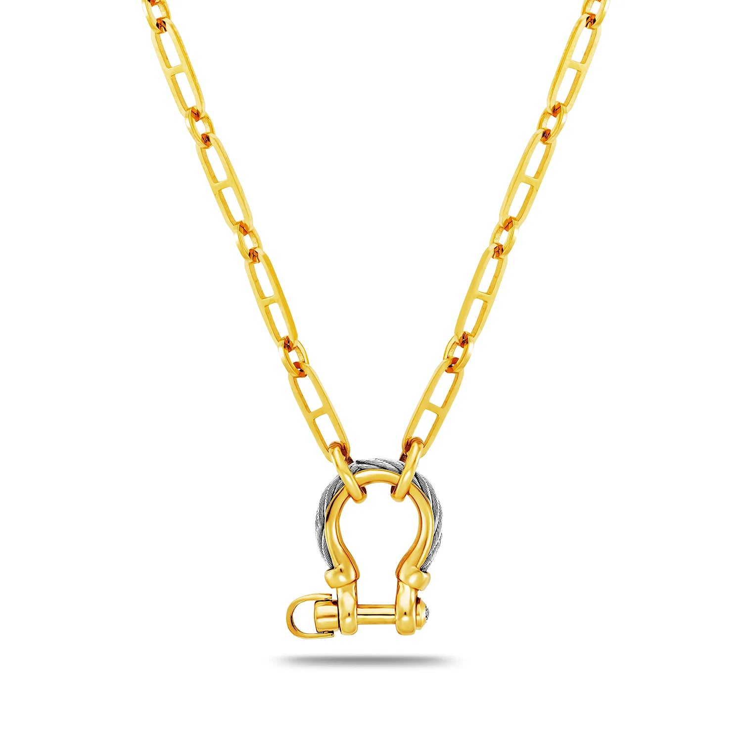 Yellow Gold_Steel_40cm to 45cm