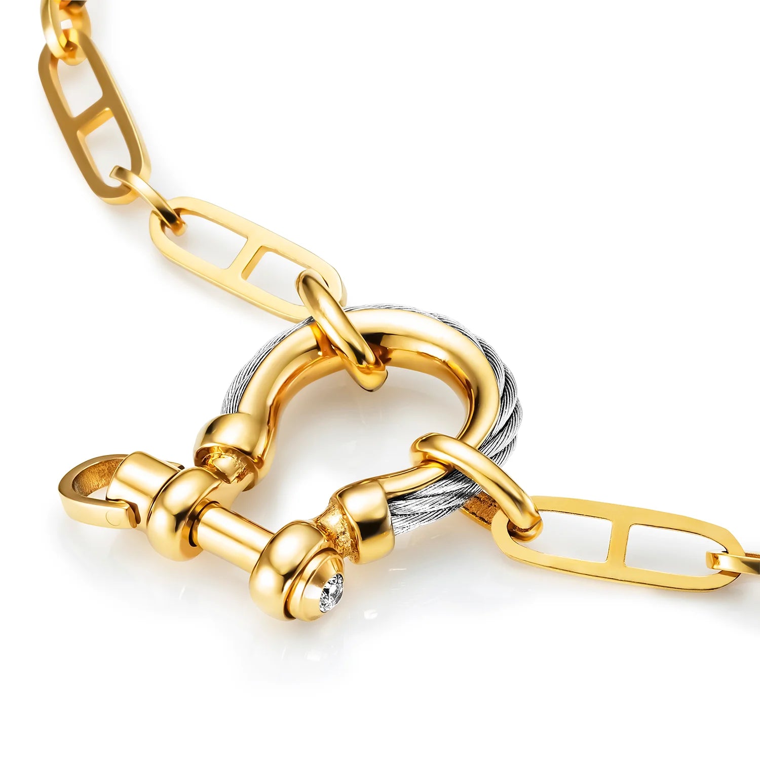 St. Tropez® Mariner Shackle Necklace