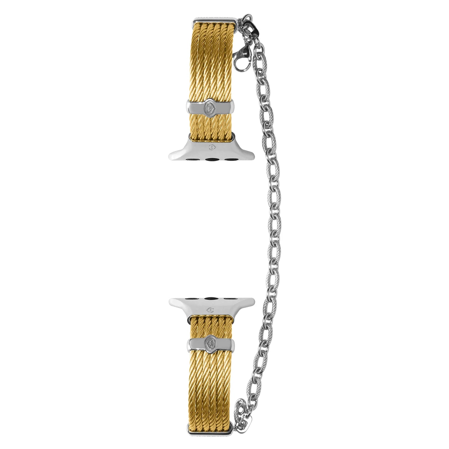 Yellow Gold with Steel Décors_Wrist 16cm