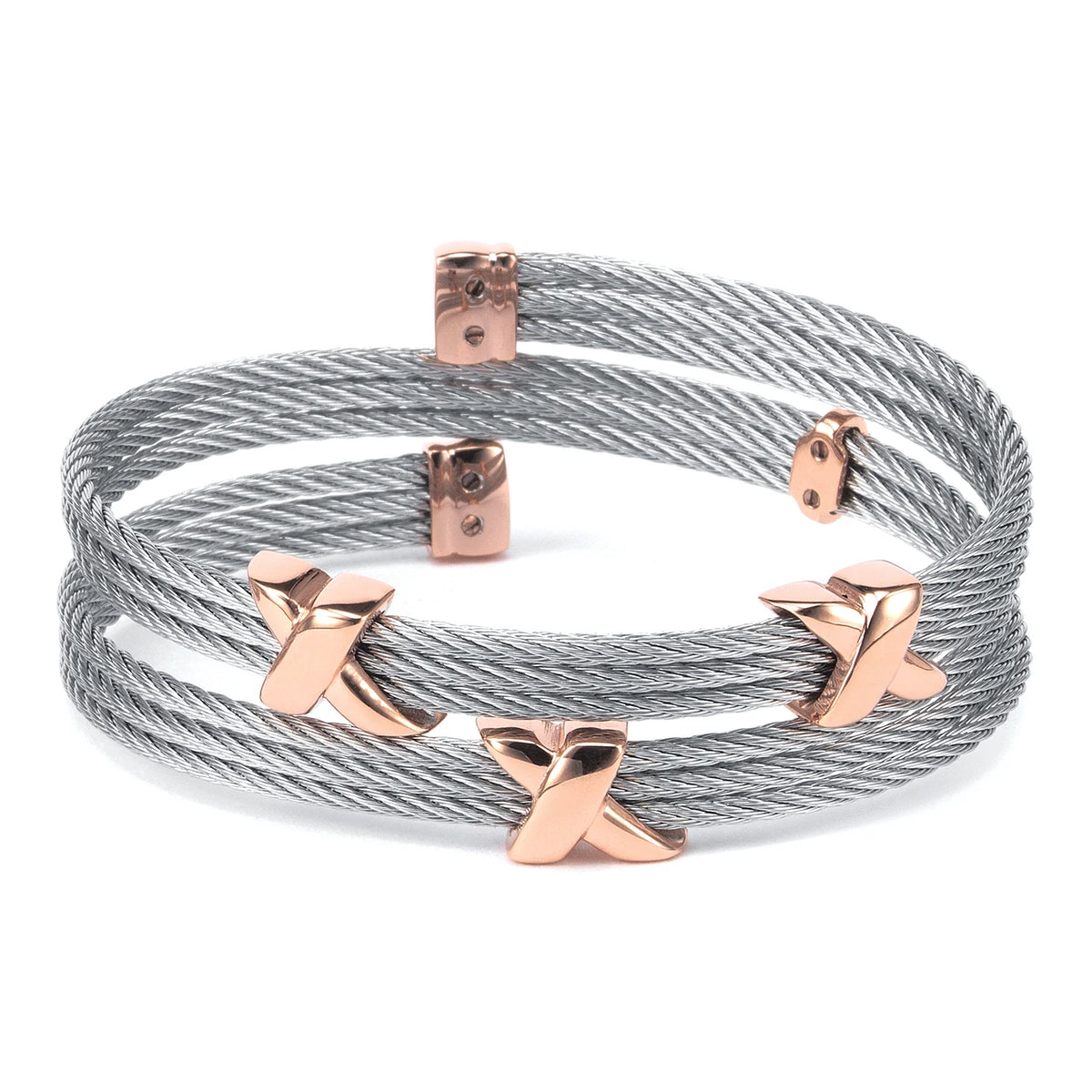 アクセサリー CTHY TWIST BANGLE MORGAN MIXED METAL TWIST BANGLE - Shop Cupcakes and Cashmere
