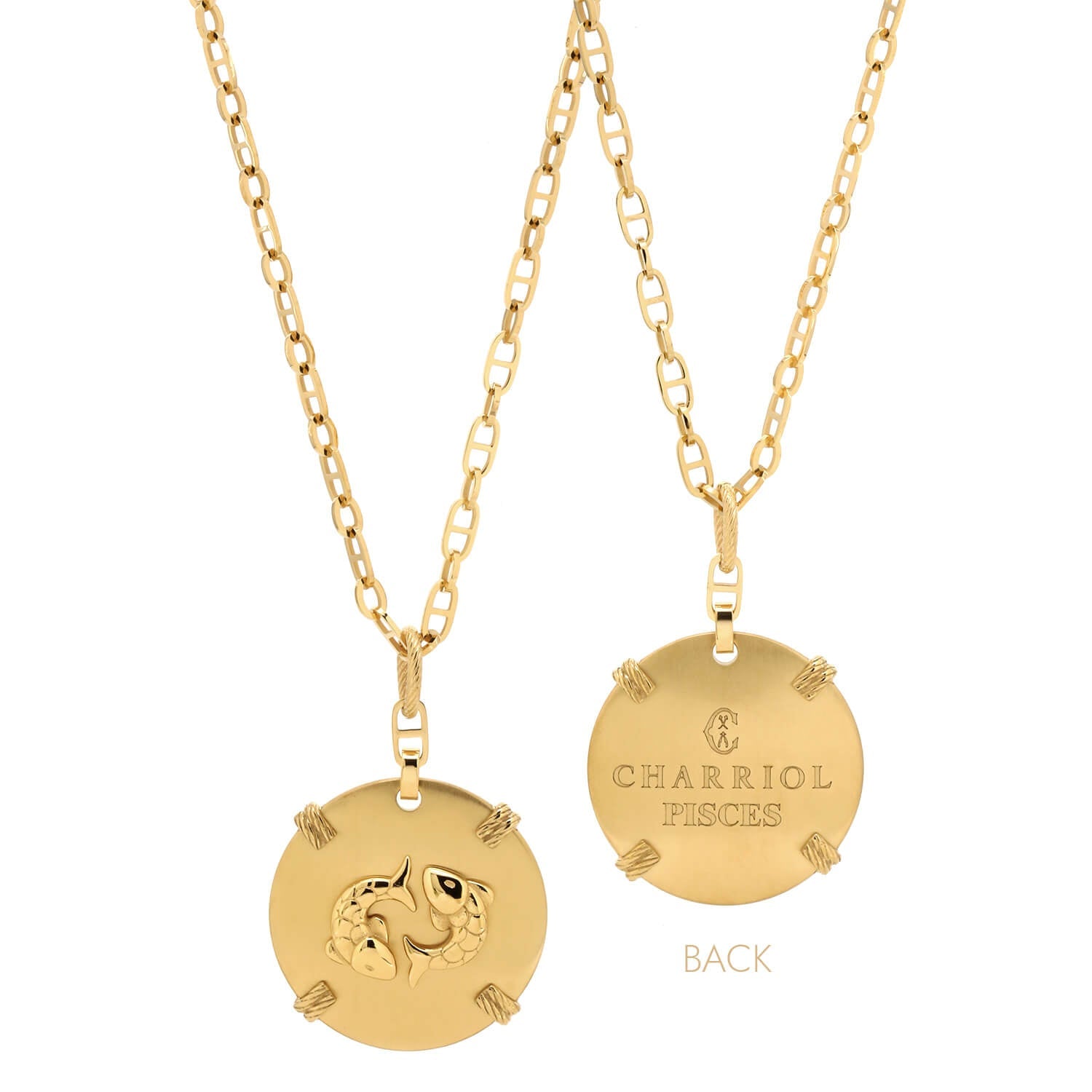 Yellow Gold_Gold Pisces_60cm to 70cm