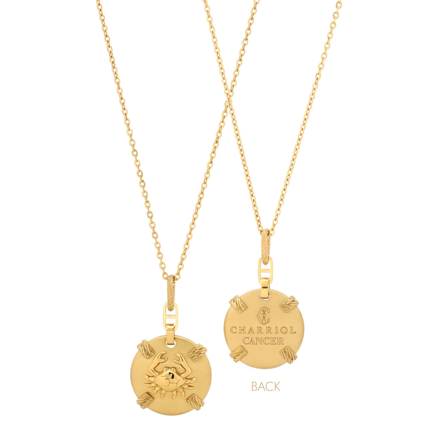 Yellow Gold_Gold Cancer_45cm to 55cm