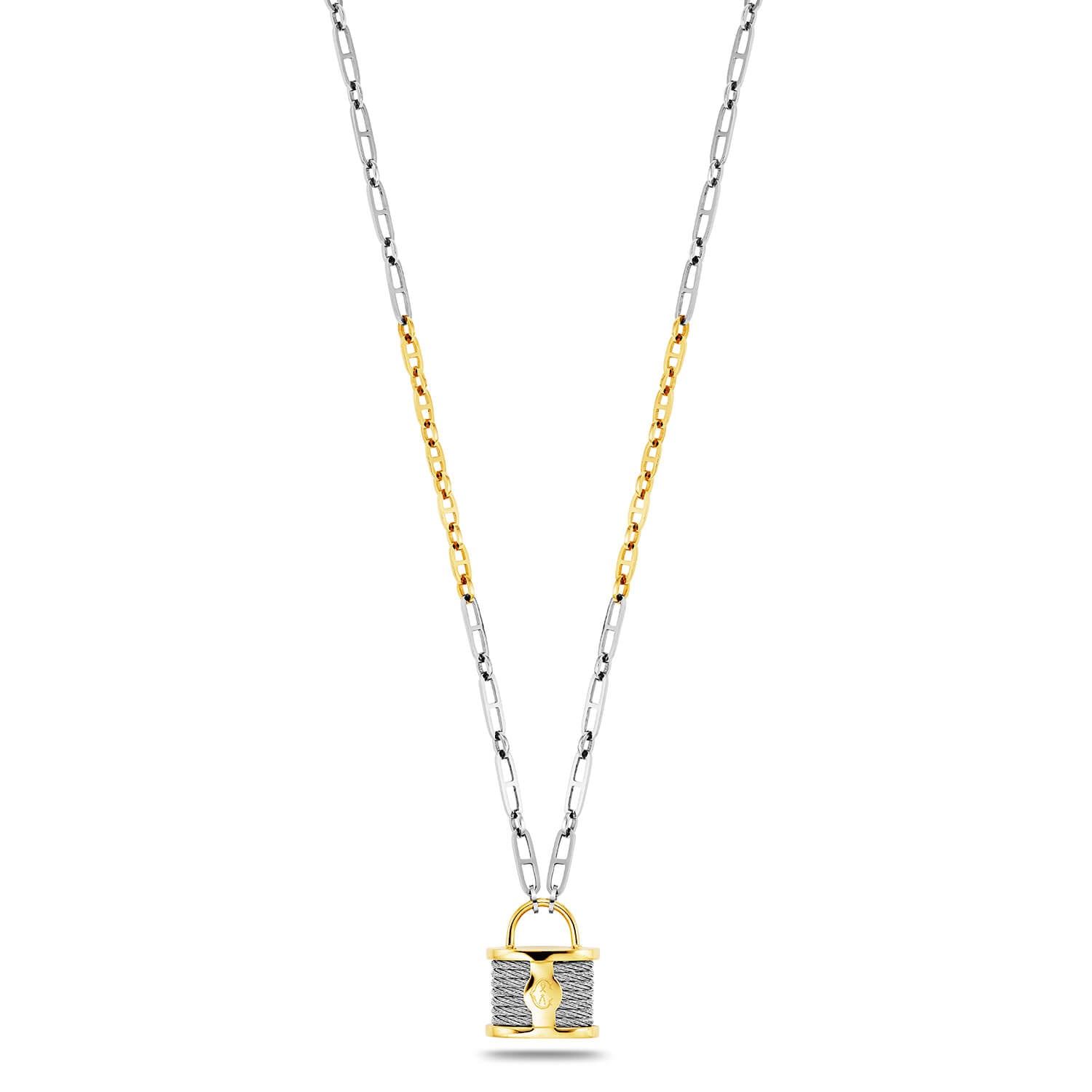 Steel_Steel & Yellow Gold_55cm