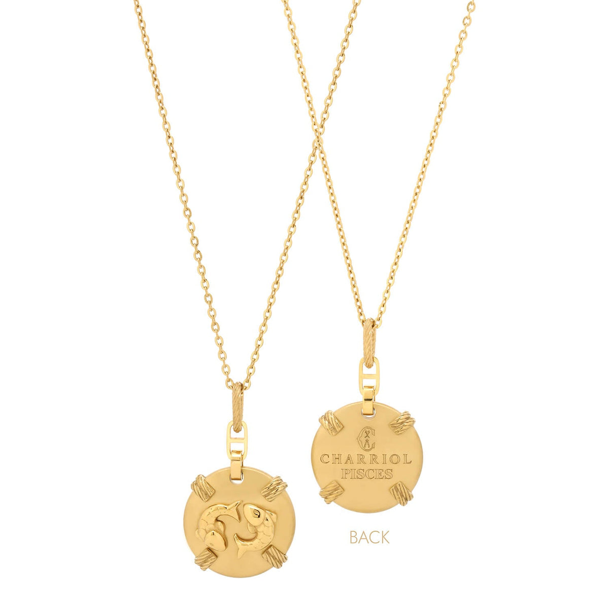 Yellow Gold_Gold Pisces_45cm to 55cm