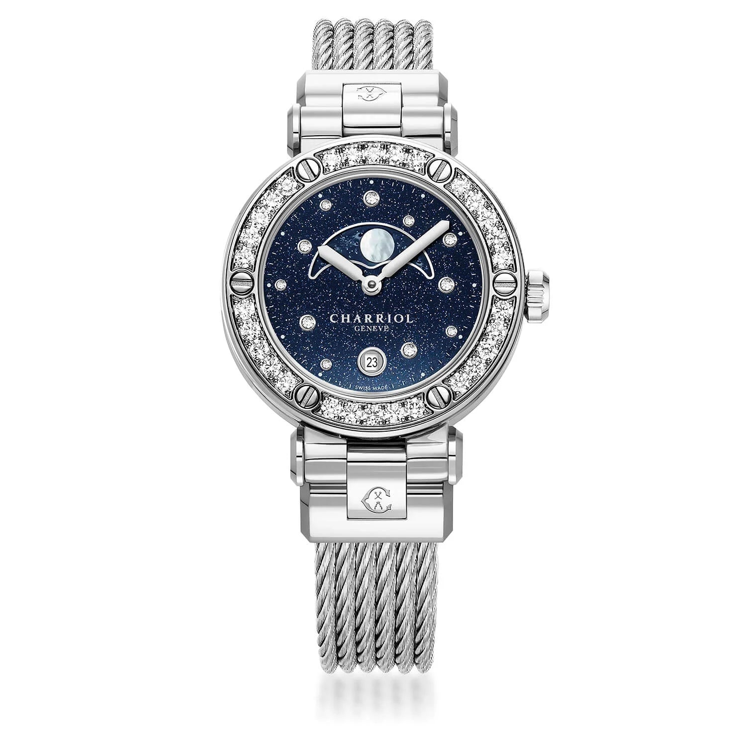 Charriol watch diamond hotsell