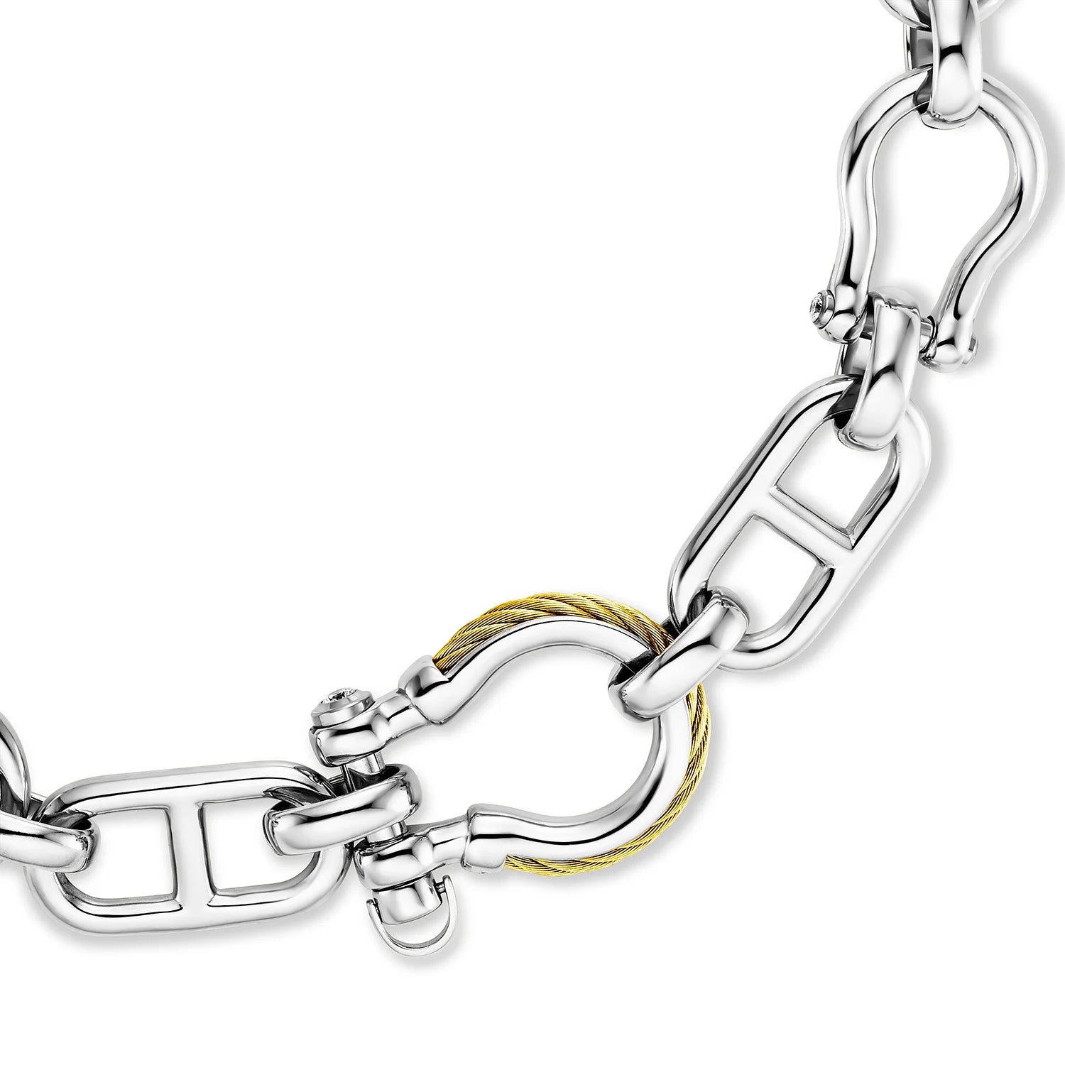 Steel_Yellow Gold_45cm to 53cm